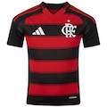 Camisa do Flamengo I 25/26 adidas Juvenil Torcedor PRETO