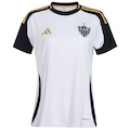 Camisa do Atlético-MG II 25 Torcedor adidas Feminina BRANCO