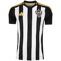 Camisa do Atlético-MG I 25 adidas Masculina Torcedor. PRETO
