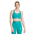 Top Fitness com Bojo Removível adidas Techfit Média Sustentação Adulto VERDE