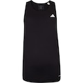 Camiseta Regata Feminina adidas Own The Run 3 Listras PRETO