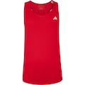 Camiseta Regata Feminina adidas Own The Run 3 Listras VERMELHO