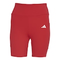 Bermuda Feminina adidas 3 Listras com Bolso LIMÃO
