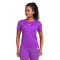 Camiseta Feminina adidas treino Básica ROXO