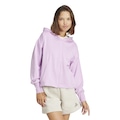 Jaqueta Feminina adidas com Capuz ALL SZN French Terry Loose LILAS
