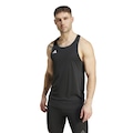 Camiseta Regata Masculina Adizero Singlet Essentials PRETO