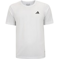 Camiseta Masculina adidas Manga Curta Own The Run 3 Listras BRANCO