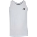 Camiseta Regata Masculina adidas Own The Run 3 Listras BRANCO