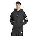 Blusa de Moletom Masculina adidas com Capuz Future Icon PRETO
