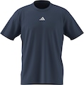 Camiseta Masculina adidas Manga Curta Treino Básica AZUL ESCURO