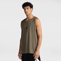 Camiseta Regata Masculina adidas Small Logo VERDE ESCURO