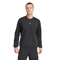 Blusa de Moletom Masculina adidas Designed for Training PRETO