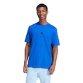 Camiseta Masculina adidas Manga Curta 3 Stripes AZUL