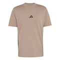 Camiseta Masculina adidas Manga Curta 3 Stripes MARROM
