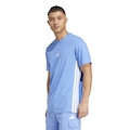 Camiseta Masculina adidas Manga Curta 3 Stripes AZUL/BRANCO