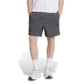 Bermuda Masculina adidas Chelsea 3 Listras CINZA/PRETO