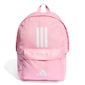Mochila adidas Classic Back to School 3 Listras - 27,5 Litros ROSA CLA/BRANCO