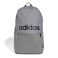 Mochila adidas Clássica Logo Linear - 22,75 Litros CINZA CLARO