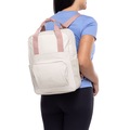 Mochila adidas Classic Prime 19 Litros CINZA CLA/MARROM