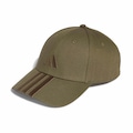 Boné Adulto adidas Strapback 3 Listras Aba Curva VERDE ESCURO