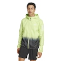 Jaqueta Corta-Vento Masculina adidas Own The Run Base VERDE/PRETO