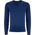 Camiseta Masculina Umbro Manga Longa Térmica Diamond Touch AZUL ESCURO