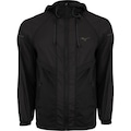 Jaqueta Masculina Mizuno com Capuz High PRETO