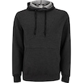 Blusa de Moletom Masculino Mizuno com Capuz Soft II PRETO MESCLA