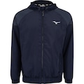 Jaqueta Masculina Mizuno com Capuz Soul Fit II AZUL ESC/AZUL