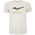 Camiseta Mizuno Energy Stamp Masculina BRANCO