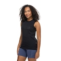 Camiseta Regata Feminina Fila Basic Regular Outline PRETO/PRETO