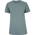 Camiseta Feminina Mizuno Manga Curta Energy  2.0 AZUL CLARO