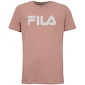 Camiseta Infantil Fila Letter Premium ROSA CLARO