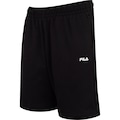 Bermuda Fila Regular Letter Light Infantil PRETO