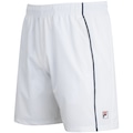 Bermuda Fila Match 8 Masculina BRANCO/AZUL ESC