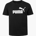 Camiseta Infantil Puma Essentials Logo Tee PRETO