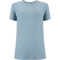 Camiseta Oxer Regulção Térmica Com Abertura Lateral Feminina AZUL CLARO