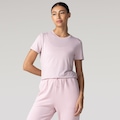 Camiseta Oxer Regulção Térmica Com Abertura Lateral Feminina ROSE