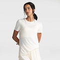Camiseta Oxer Regulção Térmica Com Abertura Lateral Feminina OFF WHITE