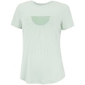 Camiseta Oxer Regulação Térmica Estampada Feminina VERDE CLARO