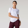 Camiseta Oxer Regulação Térmica Alongada Feminina BRANCO