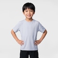 Opção de cor CINZA CLARO de Camiseta Oxer Sport Refletivo Infantil