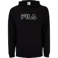 Blusão Masculino Fila com Capuz Outline Light PRETO