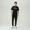 Calça Masculina Fila Outline Light PRETO/BRANCO