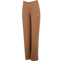Opção de cor CARAMELO de Calça Feminina Fila Wide Essentials Canelada