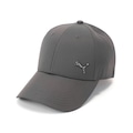 Boné Adulto Puma Essential Metal Cat Aba Curva CINZA