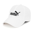 Boné Aba Curva Puma Strapback ESS No1 Logo BB Adulto BRANCO/PRETO