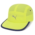 Boné Adulto Puma Essential Running 5 Panel Aba Reta AMARELO