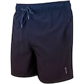 Bermuda Oxer Swim Estampado Curto Masculina AZUL ESC/ROXO