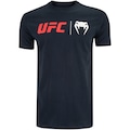 Camiseta Masculina UFC Venum Manga Curta Classic Navy AZUL ESCURO